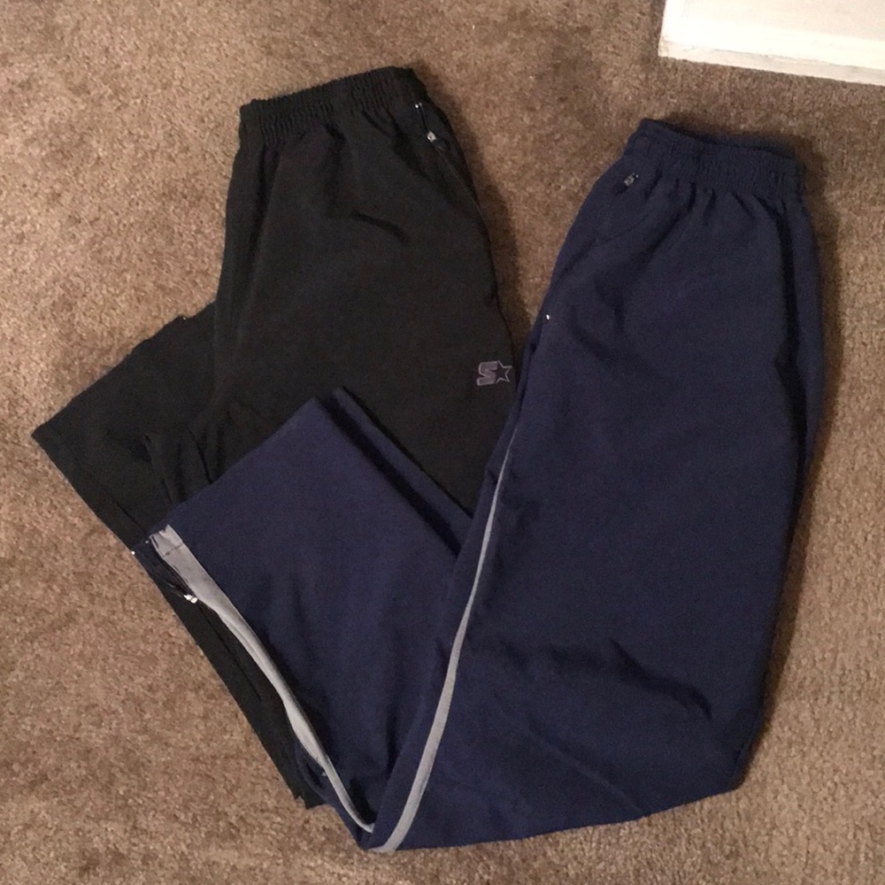 Set of two starter basketball pants